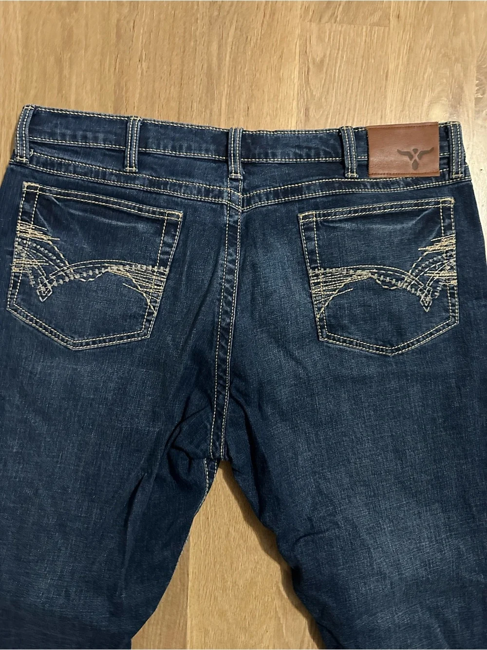 Wrangler Dark Blue Bootcut Women's Jeans